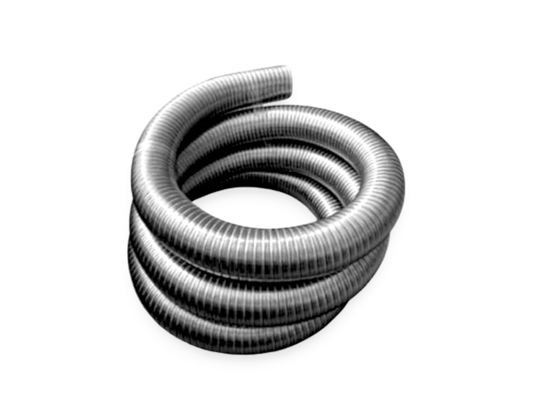 Immagine di TUBO FLESSIBILE PER SCARICO MOTORI 60X65- PREZZO AL m