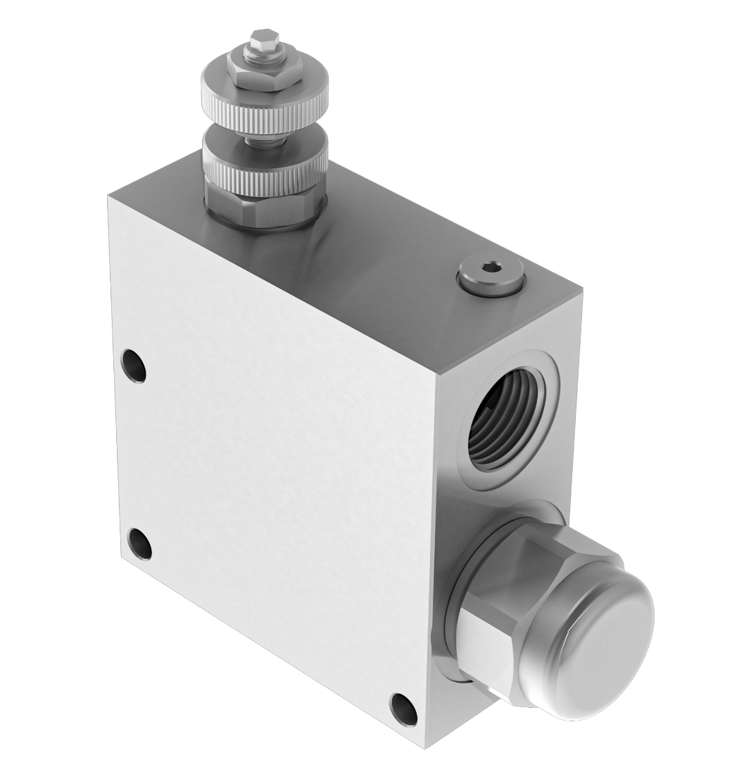 Immagine di VALVOLA REGOLATRICE DI FLUSSO A 3 VIE 1/2" 100 L/MIN