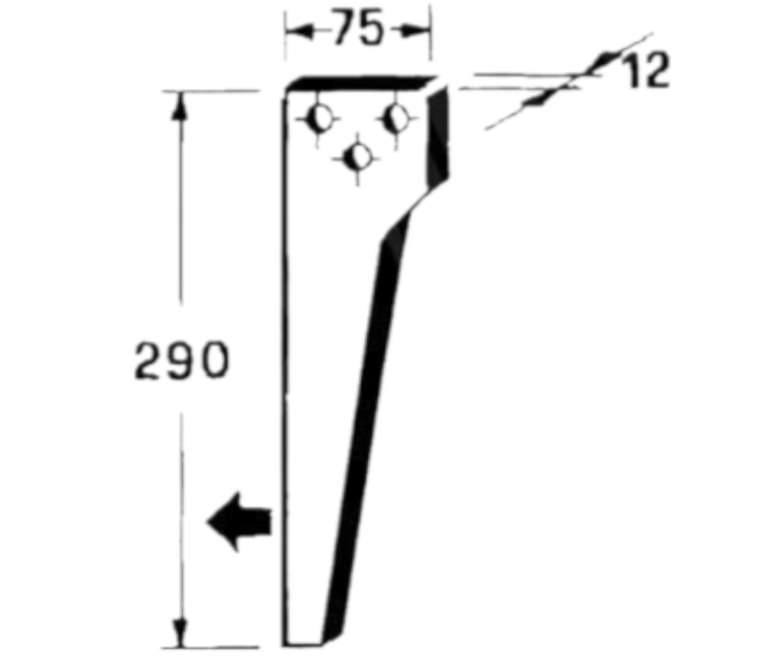Immagine di FORCONE ABBRIATA M 60 ALLUMINIO