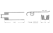 Immagine di DENTE PER RACCOGLITORE IMBALLATRICE GALLIGNANI L=190 H=75  Dfilo=5 - 88.76.278