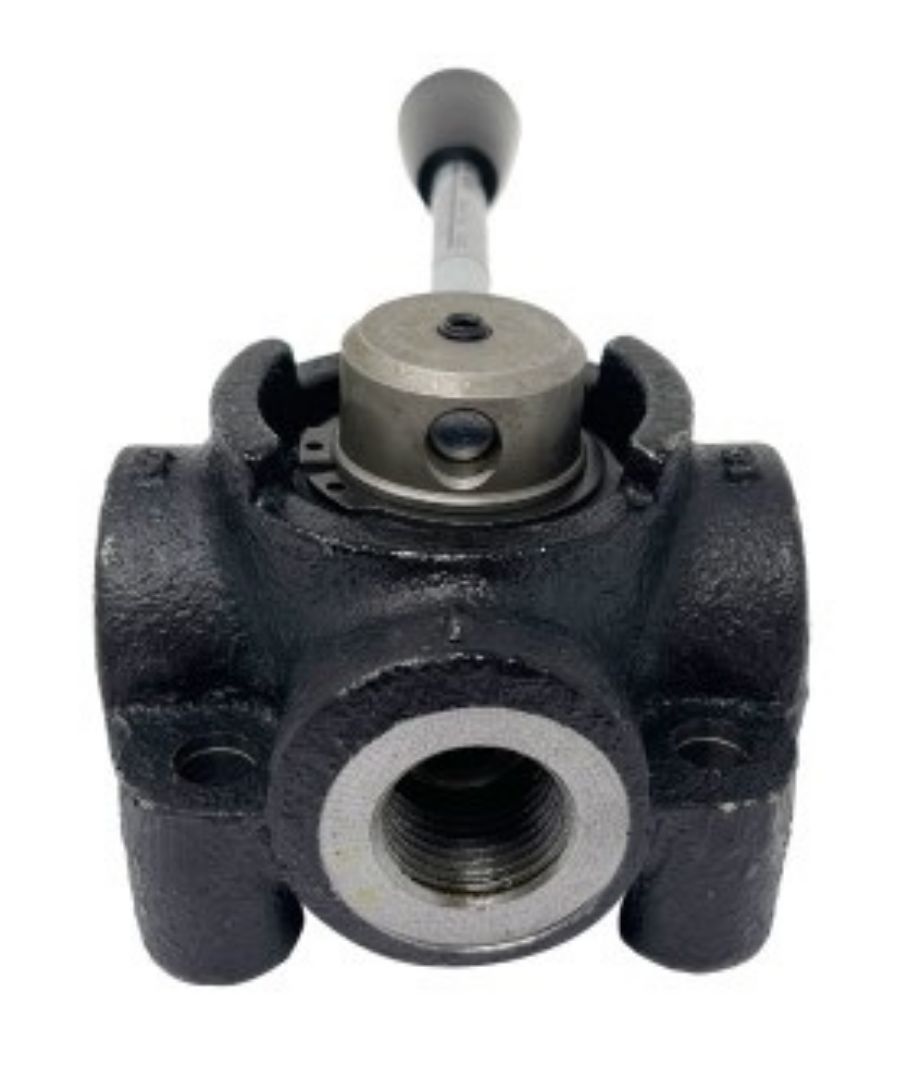 Immagine di RUBINETTO 4 VIE GHISA 1/2" PN 350