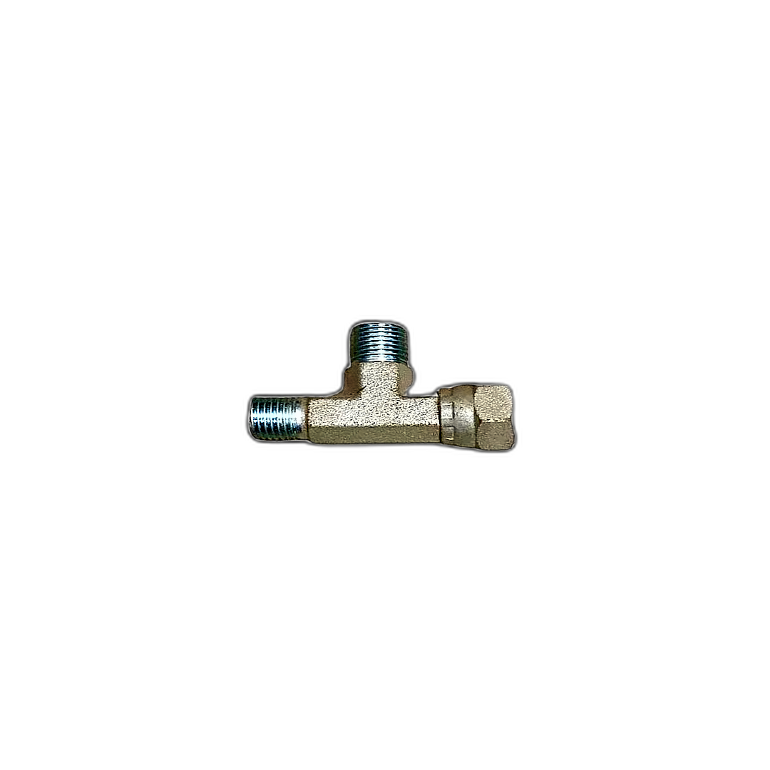 Immagine di ADATTATORE M. 1/4 GAS +M. 1/4 GAS + F. GIR. 1/4 GAS