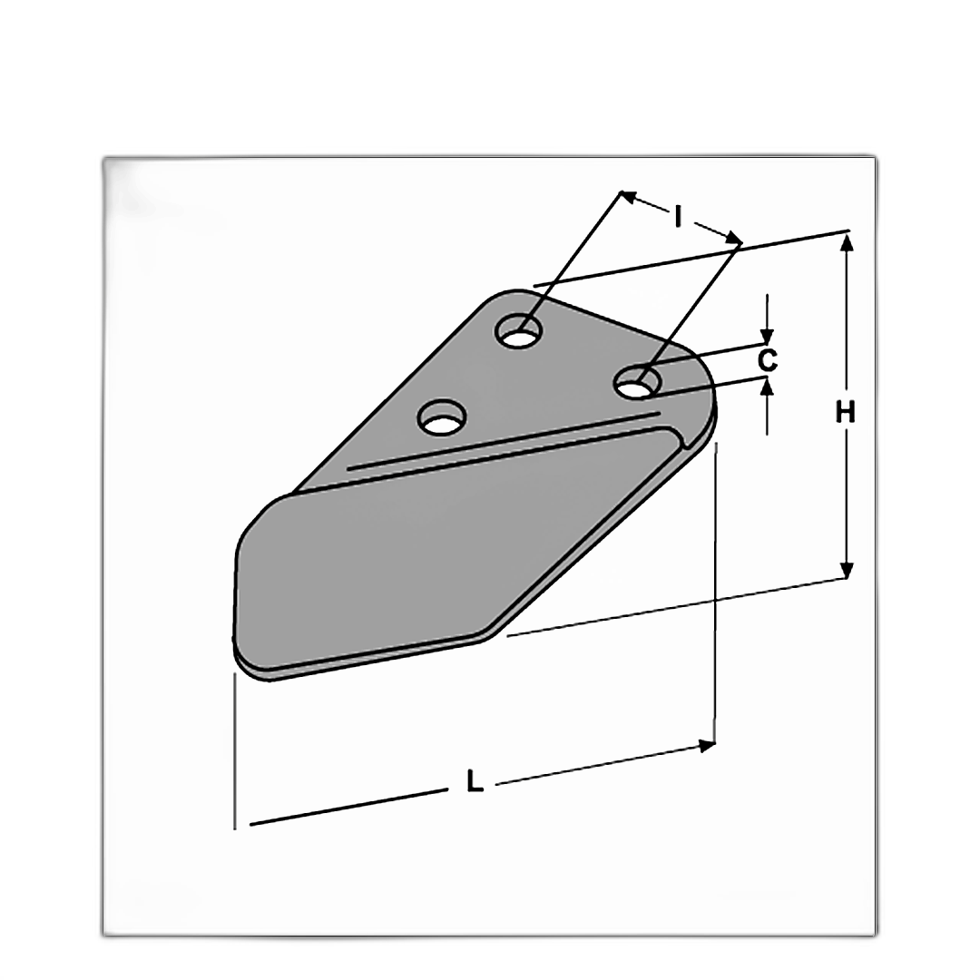 Immagine di TAGLIENTE LATERALE PER MINI ESCAVATORE E7R