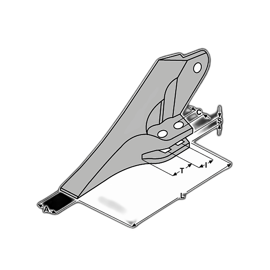 Immagine di DENTE A FORCELLA E 11L I=40-45 T=37 S=17 C=F1=13 D=F2=18 (E 600)