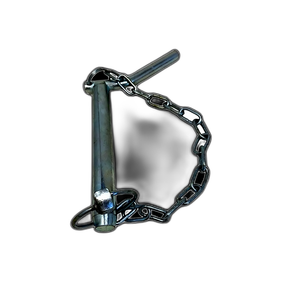 Immagine di PERNO CON MANIGLIA SPINA E CATENA D=28 MM L=130 MM