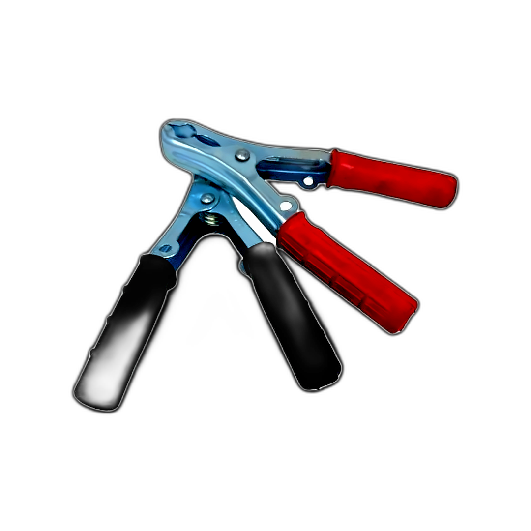 Immagine di COPPIA PINZE CARICA BATTERIE 90A