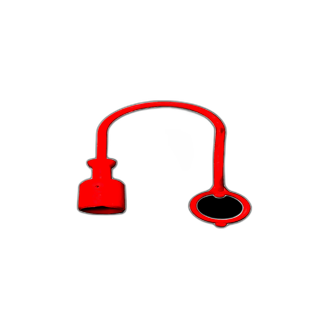 Immagine di TAPPO FEMMINA PVC ROSSO 1/2