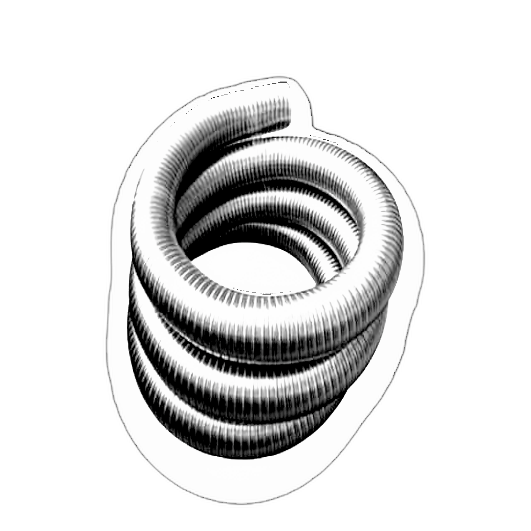 Immagine di TUBO FLESSIBILE PER SCARICO MOTORI 89X94- PREZZO AL m